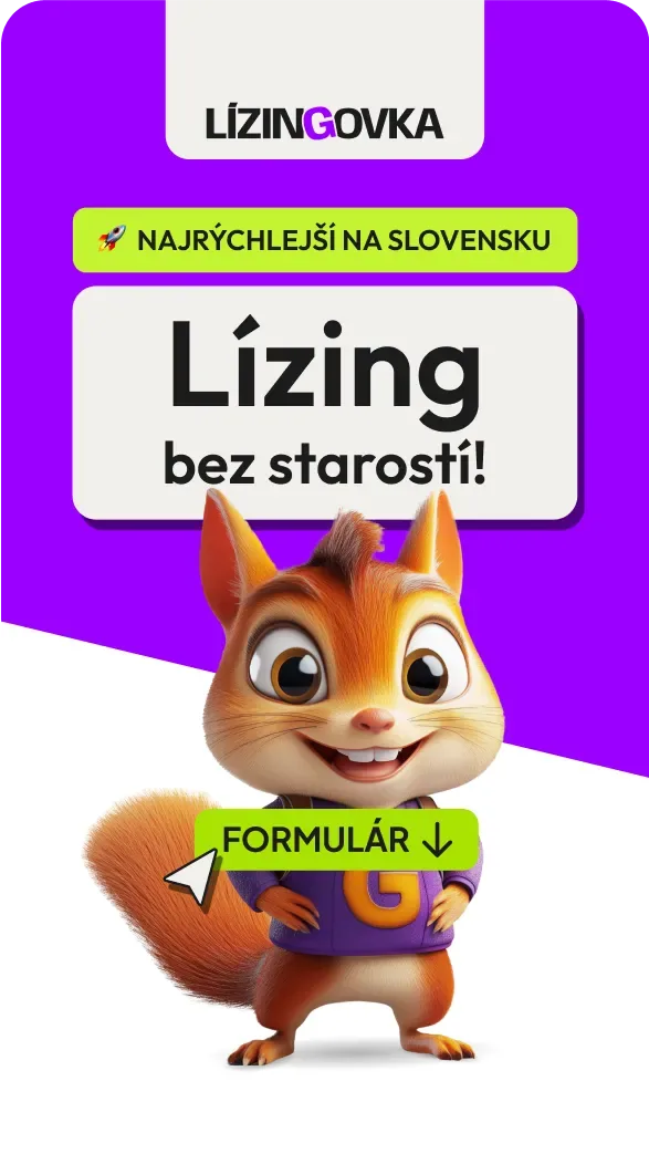 Ukázka reklamní kreativy 1: Leasing a autoúvěry – Lizingovka.sk