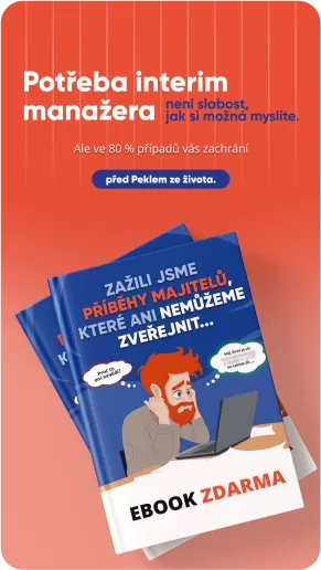 Reklamní kreativy interim managementu s manažery, golfisty a e-bookem, Interim management, obrázek 6